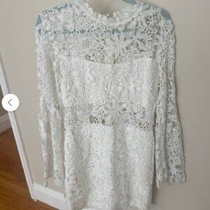 Endless Rose White mini dress